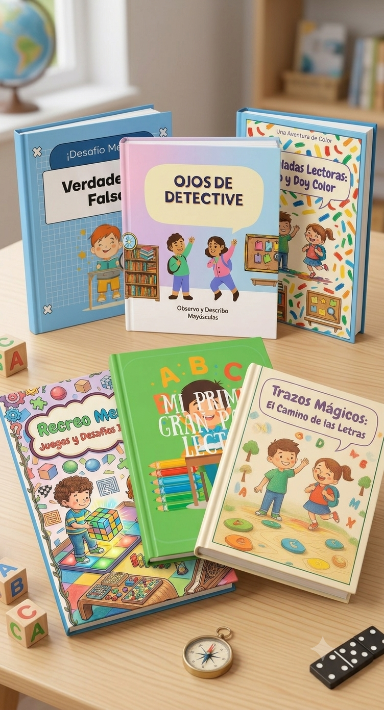 Colección Completa: 6 Cuadernos Didácticos (PDF Imprimible)